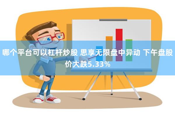 哪个平台可以杠杆炒股 思享无限盘中异动 下午盘股价大跌5.33%