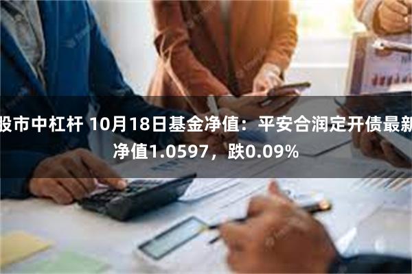 股市中杠杆 10月18日基金净值：平安合润定开债最新净值1.0597，跌0.09%