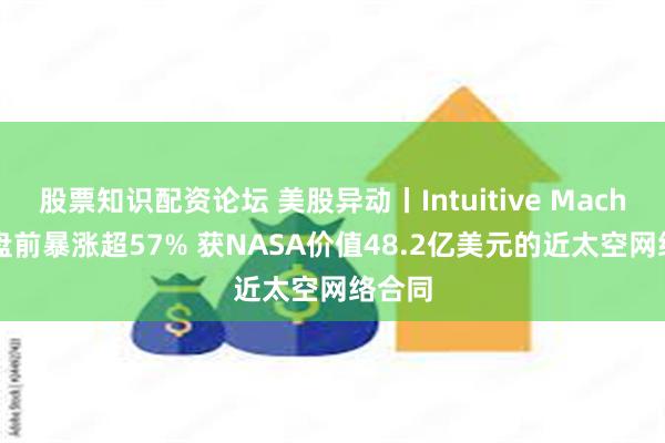 股票知识配资论坛 美股异动丨Intuitive Machines盘前暴涨超57% 获NASA价值48.2亿美元的近太空网络合同