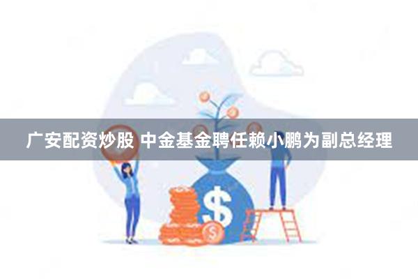 广安配资炒股 中金基金聘任赖小鹏为副总经理