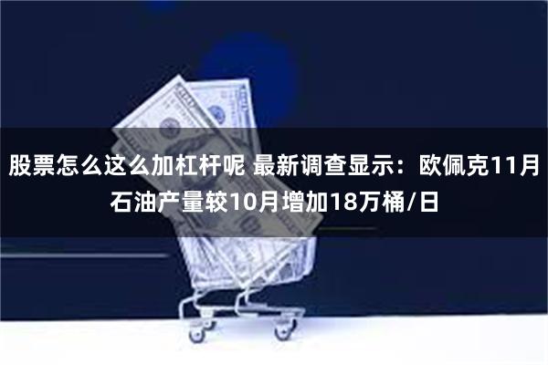 股票怎么这么加杠杆呢 最新调查显示：欧佩克11月石油产量较10月增加18万桶/日